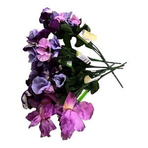 Purple Artificial Flower Arrangement